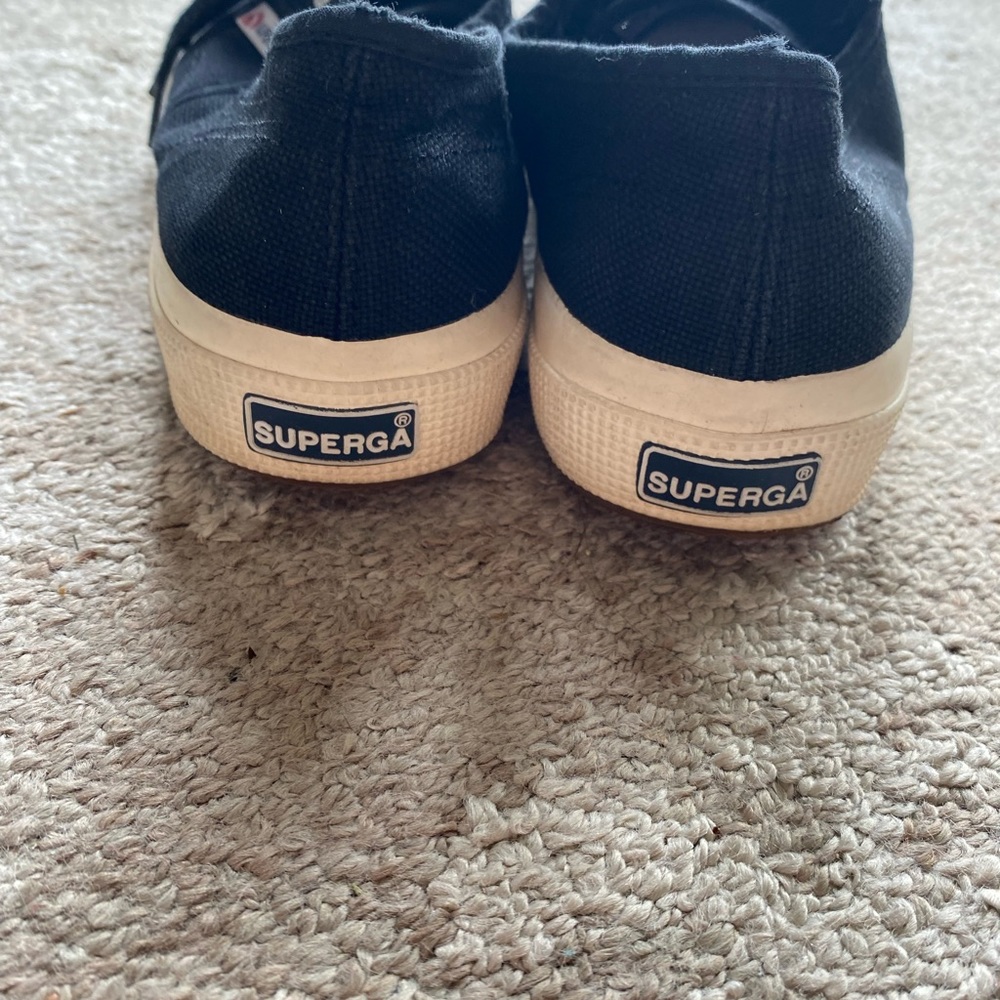 Superga Black Cotu Sneaker Women’s 9 - Picture 5 of 6